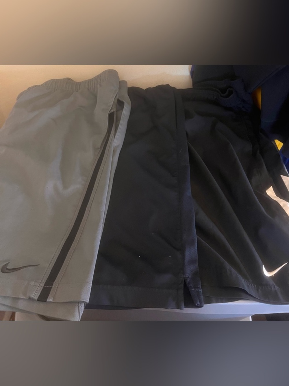 3 nike basketball shorts bundle one has faded out swoosh b3 bottoms md
